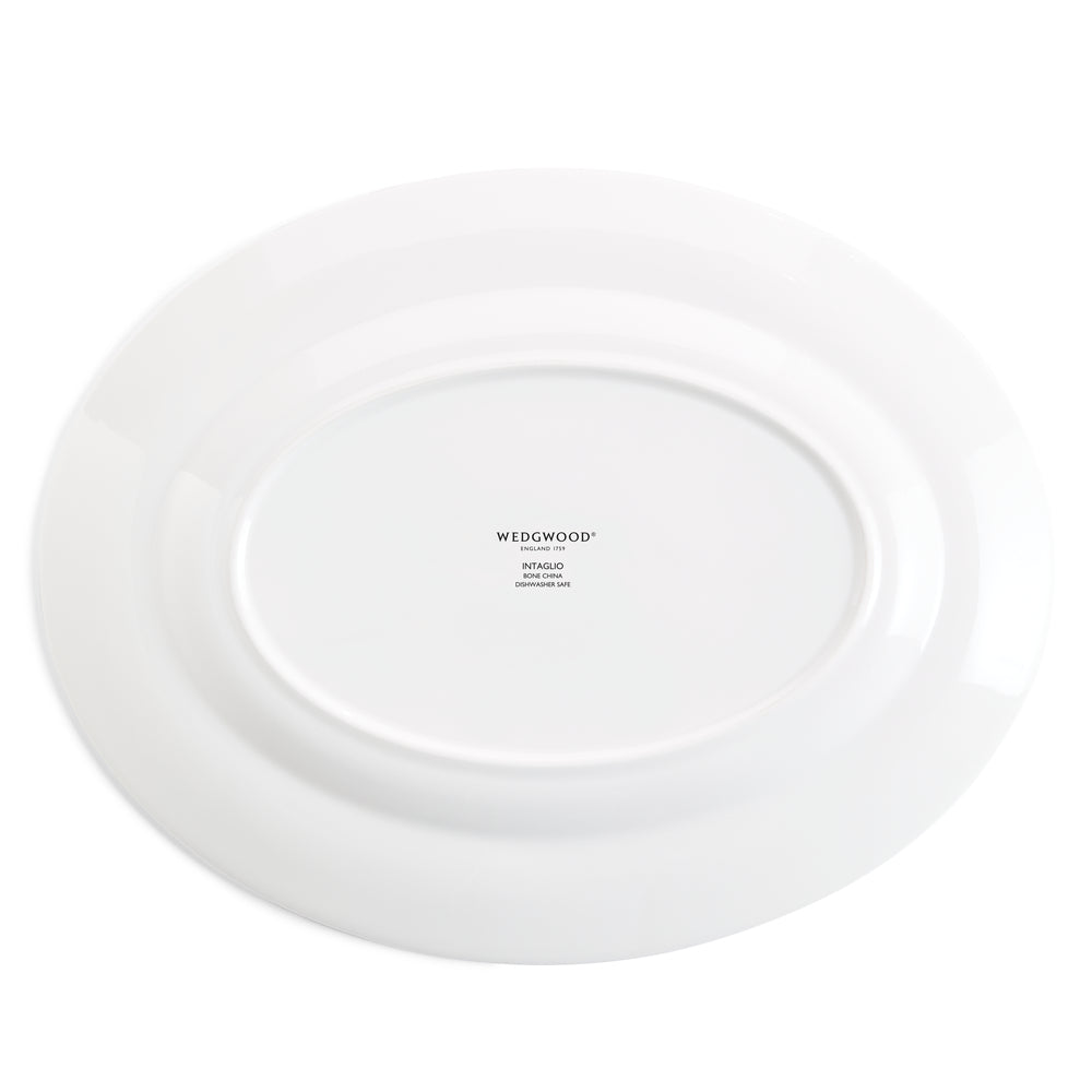Wedgwood Intaglio Oval Serving Platter 33cm