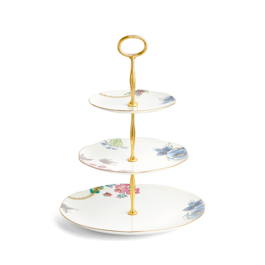 Wedgwood Butterfly Bloom 3-Tier Cake Stand