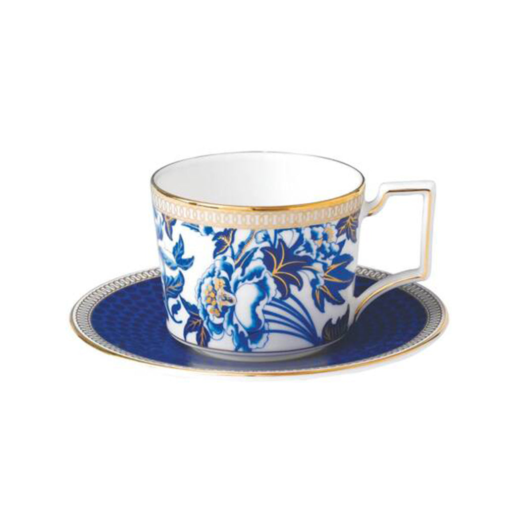 Wedgwood Hibiscus Coffee Cup & Saucer