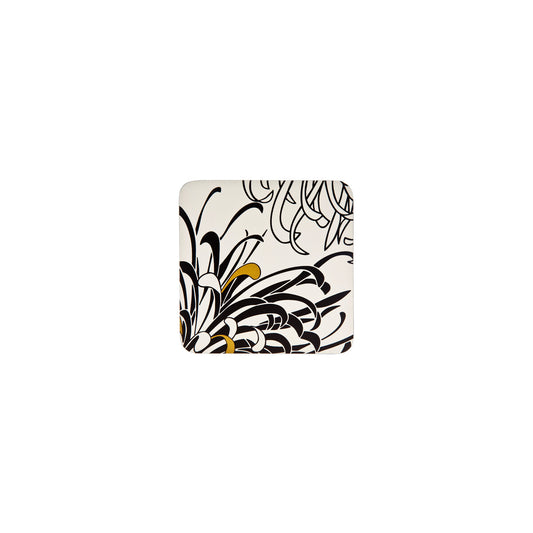Denby Monsoon Chrysanthemum Cream Coasters Set of 4