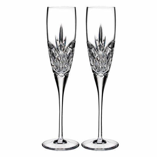 Waterford Crystal Love Forever Champagne Flute Set of 2