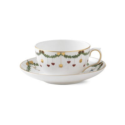 Royal Copenhagen Star Fluted Christmas Low Cup - CUP ONLY