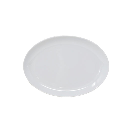 Noritake Lifestyle White Coupe Oval Plate 31cm