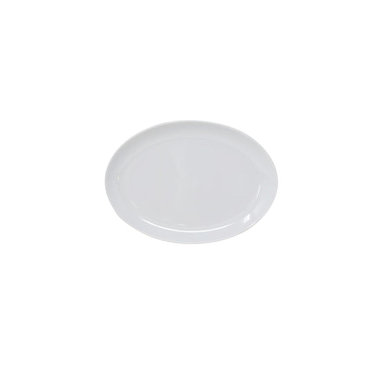 Noritake Lifestyle White Coupe Oval Plate 23cm