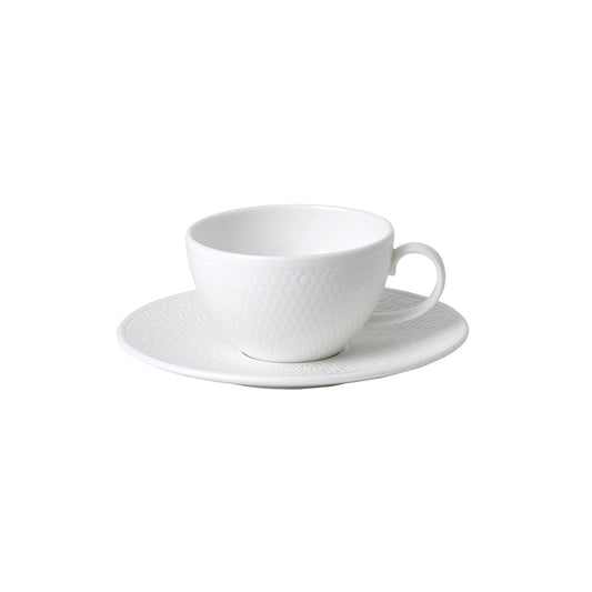 Wedgwood Gio White Espresso Cup and Saucer