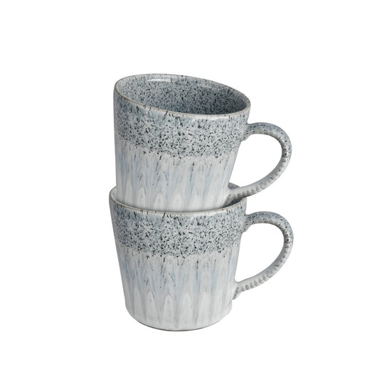 Denby Studio Grey Accent Set of 2 Mugs