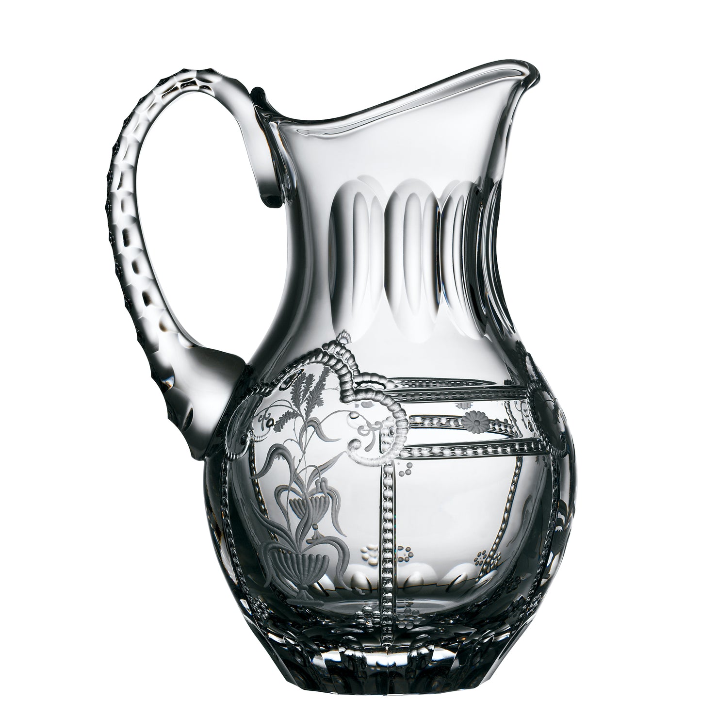 Varga Crystal Imperial Clear Water Pitcher 1.0 Litre