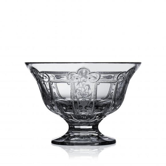 Varga Crystal Imperial Clear Footed Bowl 8"