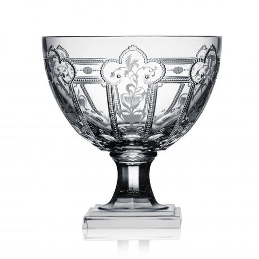 Varga Crystal Imperial Clear Footed Bowl 11"