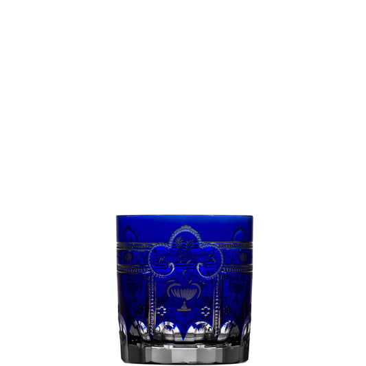 Varga Crystal Imperial Cobalt Double Old Fashioned