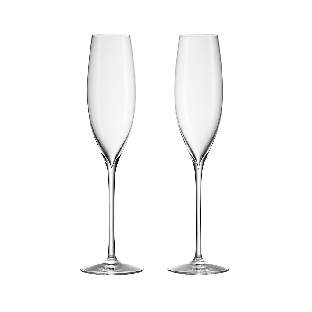 Waterford Crystal Elegance Classic Champagne Flutes, Set of 2