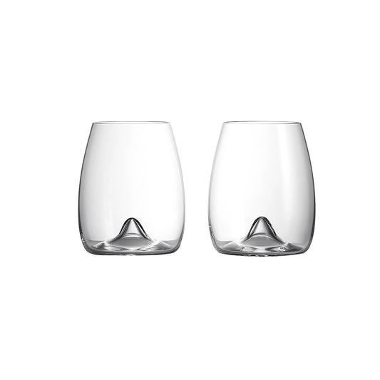 Waterford Crystal Elegance Stemless Wine Glasses, Set of 2