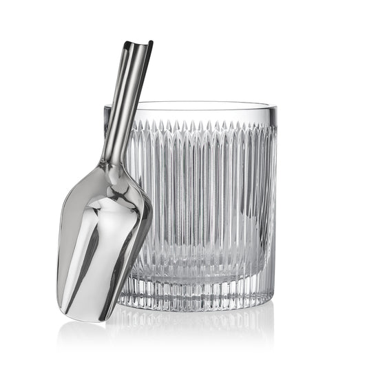 Waterford Crystal Aras Ice Bucket With Ice Scoop