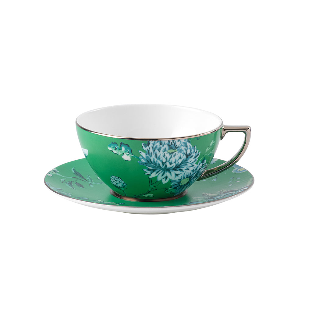 Wedgwood Jasper Conran Chinoiserie Green Tea Cup & Saucer