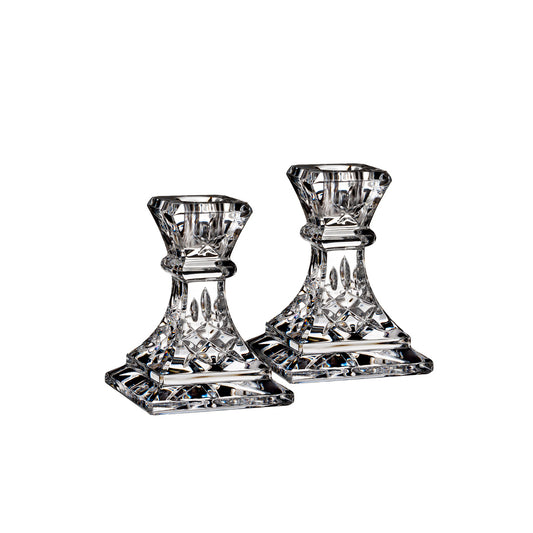 Waterford Crystal Giftology Lismore Candlestick Pair