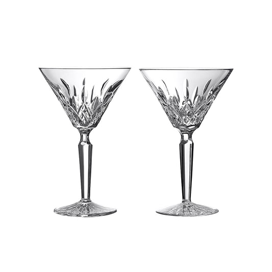 Waterford Crystal Lismore Martini Glasses, Set of 2