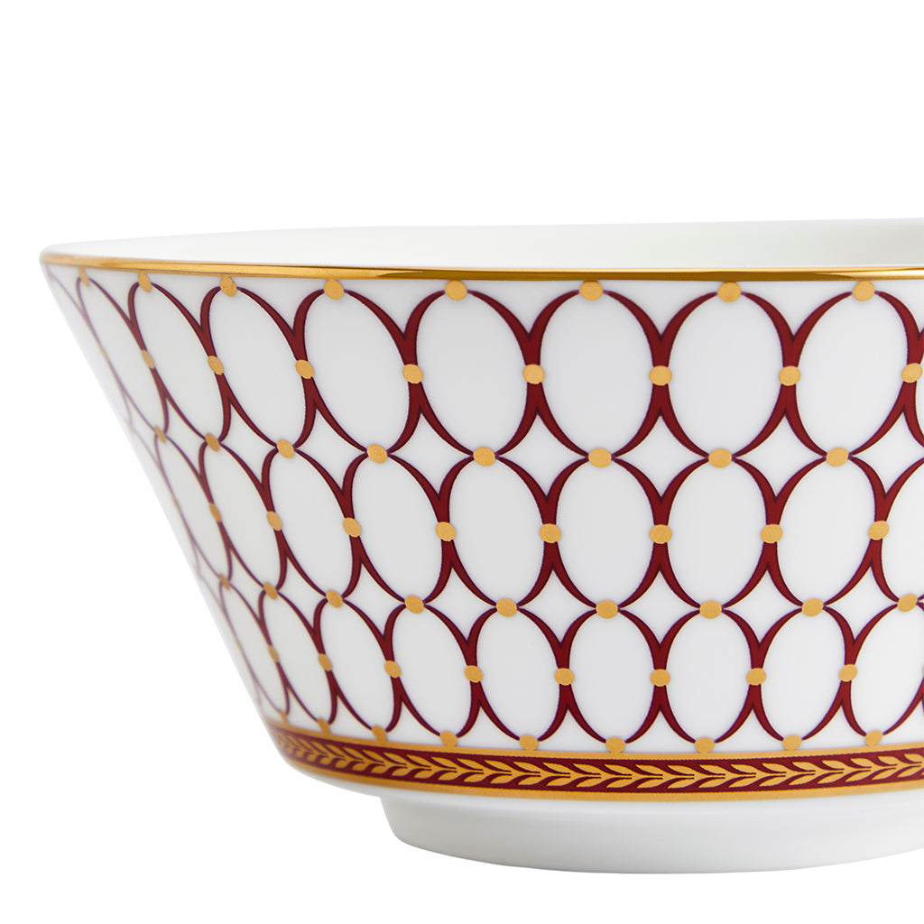 Wedgwood Renaissance Red Cereal Bowl 14cm
