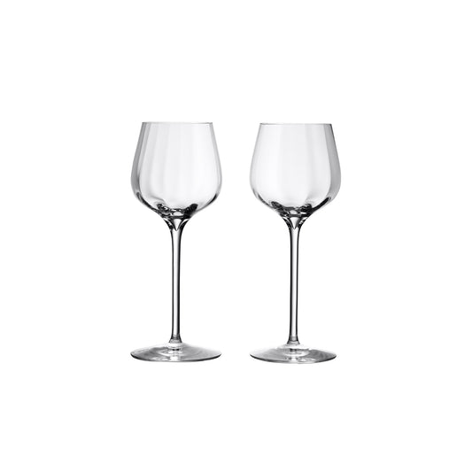 Waterford Crystal Elegance Optic Dessert Wine Glass Set of 2