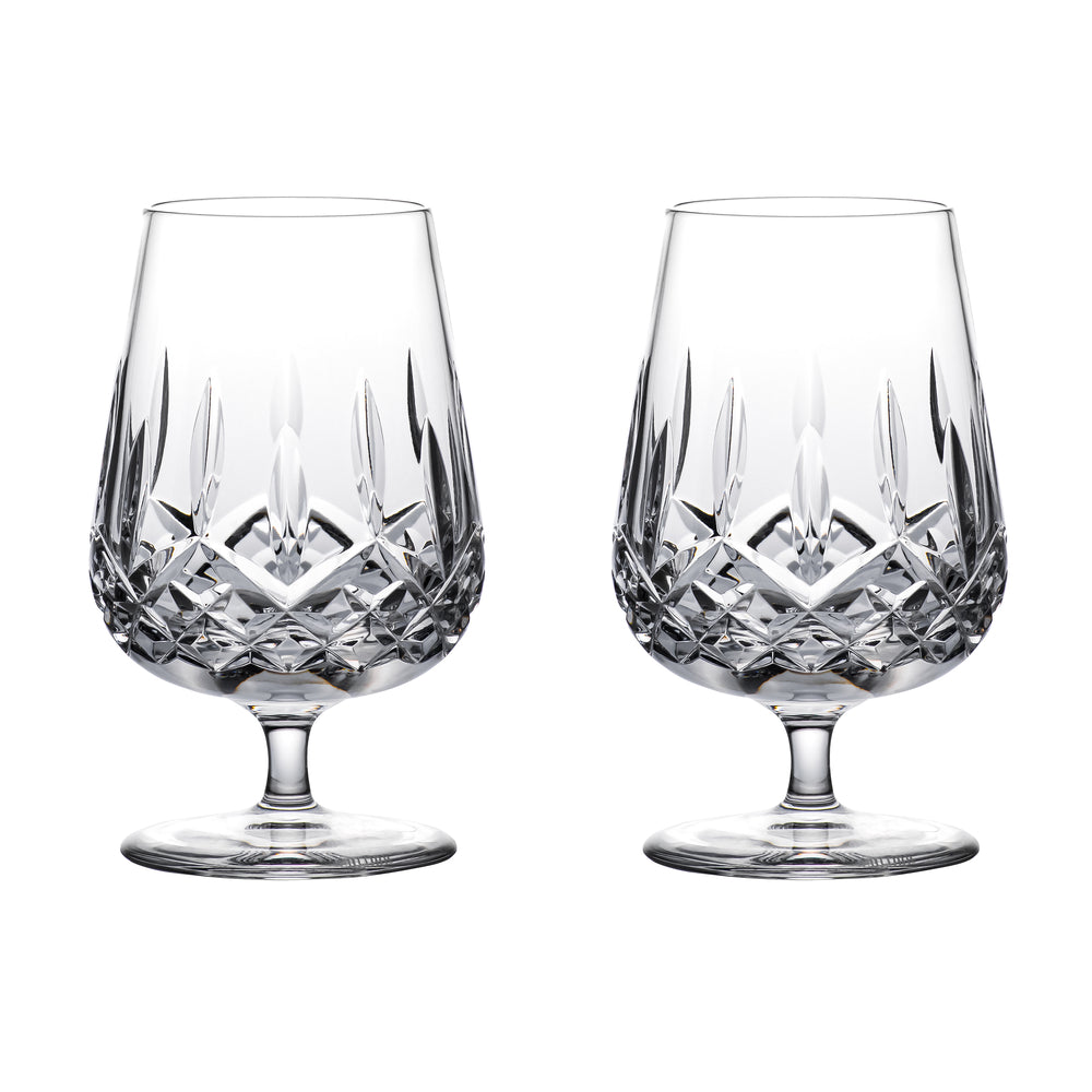 Waterford Crystal Lismore Connoisseur Rum Snifter and Tastig Cap Set of 2
