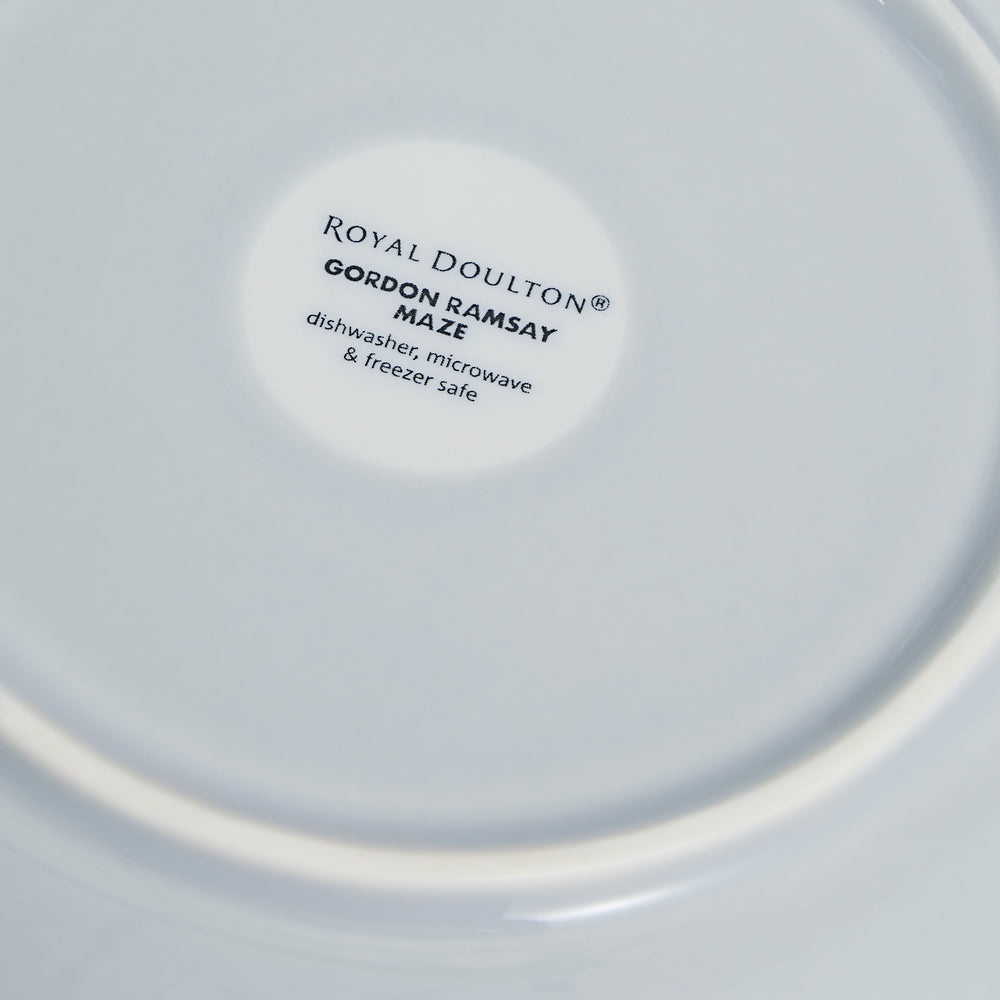 Royal Doulton Gordon Ramsay Maze Light Grey Plate 22cm Set of 4