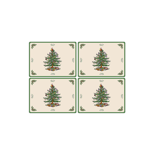 Pimpernel Christmas Tree Large Placemats Set of 4