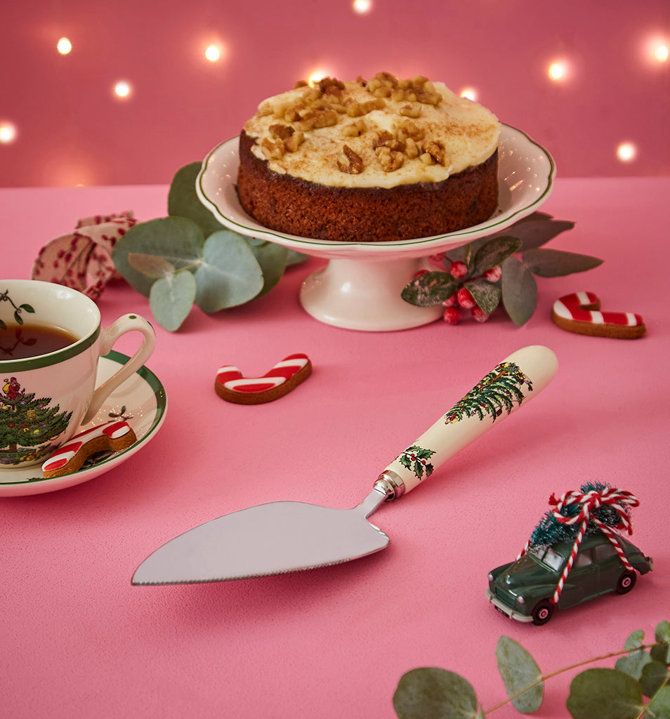 Spode Christmas Tree Cake Slice