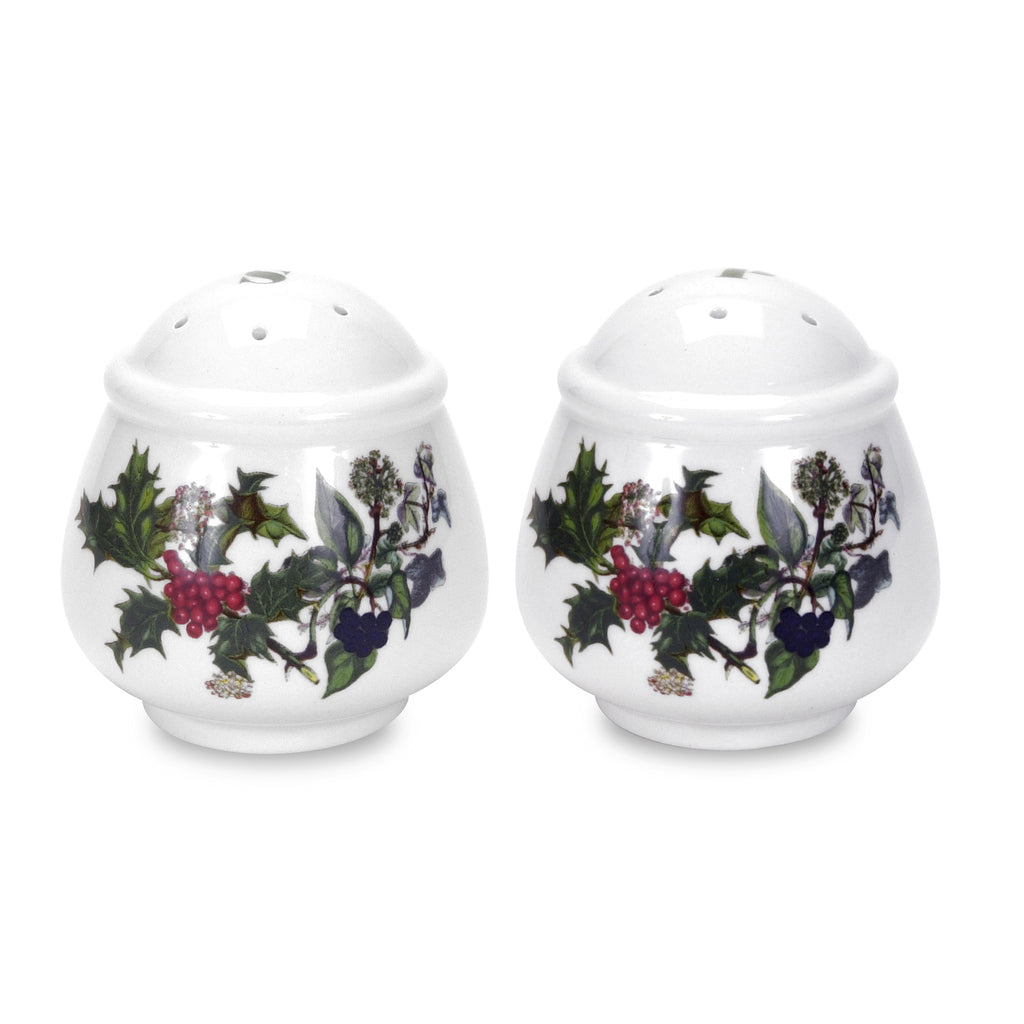 Portmeirion Holly and Ivy Salt and Pepper