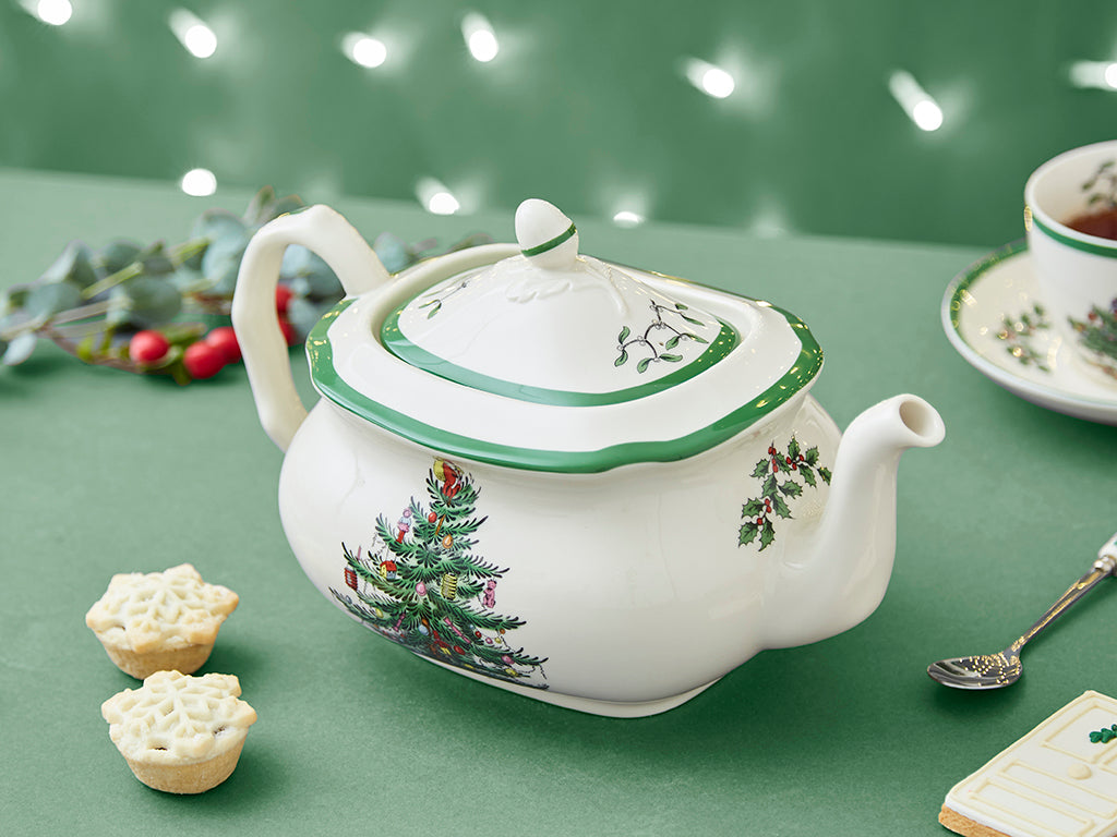 Spode Christmas Tree Teapot
