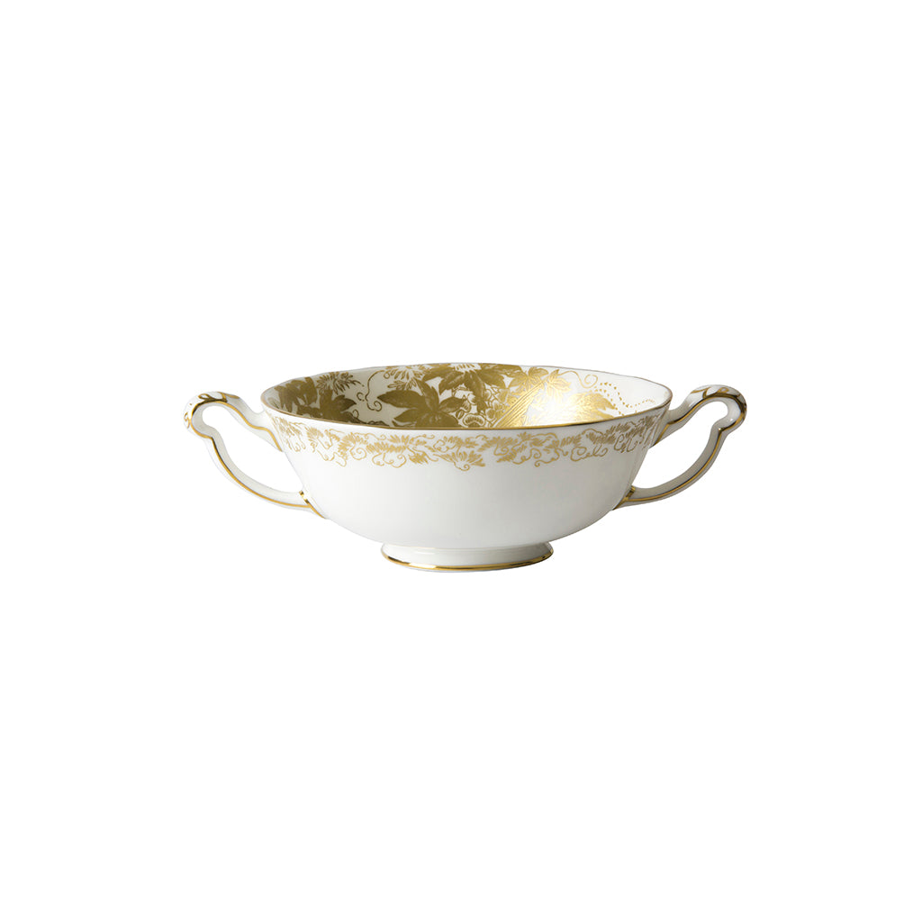 Royal Crown Derby Aves Gold Cream Soup Cup 340ml