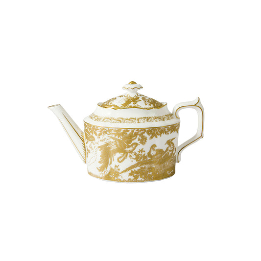 Royal Crown Derby Aves Gold Teapot 510ml