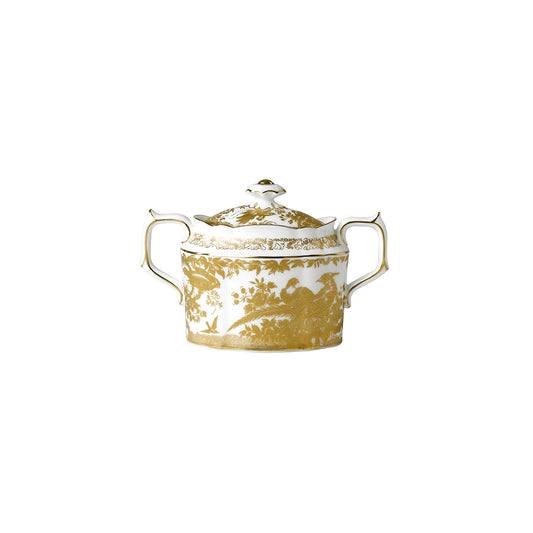 Royal Crown Derby Aves Gold Covered Sugar 310ml