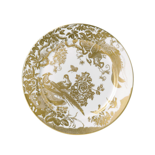 Royal Crown Derby Aves Gold Service Plate 30cm