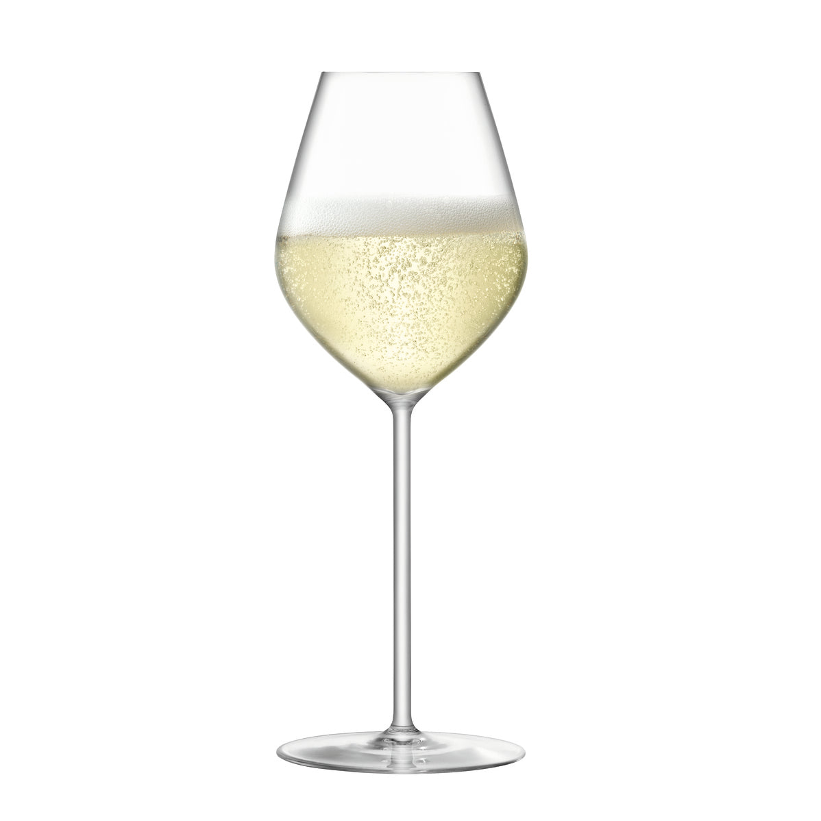 LSA Glass Borough Champagne Tulip Glass 285ml Set of 4