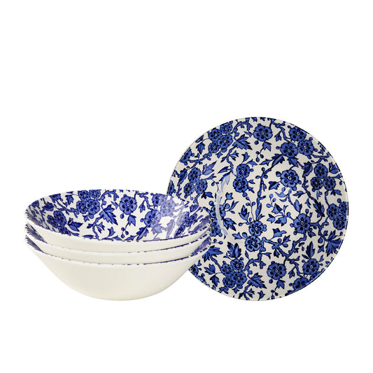 Burleigh Blue Arden Cereal Bowl 16cm Set of 4