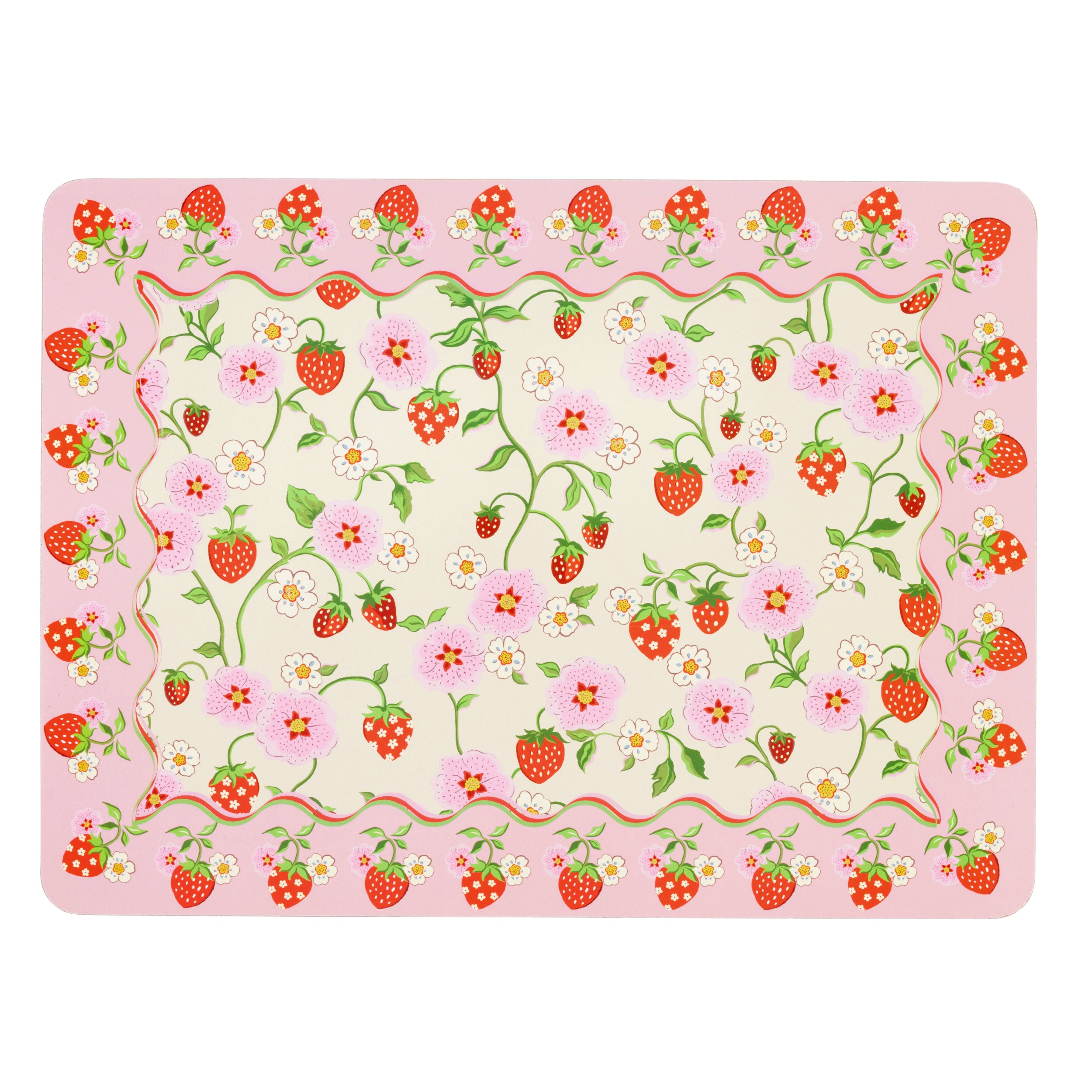 Cath Kidston Strawberry Placemats Set of 4
