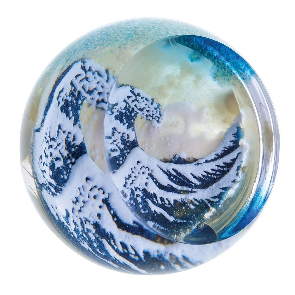 Caithness Artistic Impressions - The Wave-Paperweights-Goviers