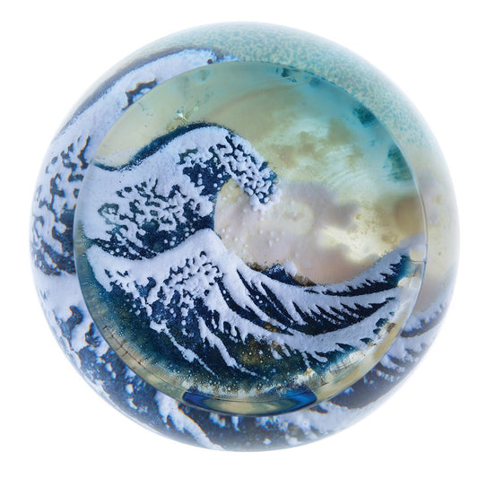 Caithness Artistic Impressions - The Wave-Paperweights-Goviers