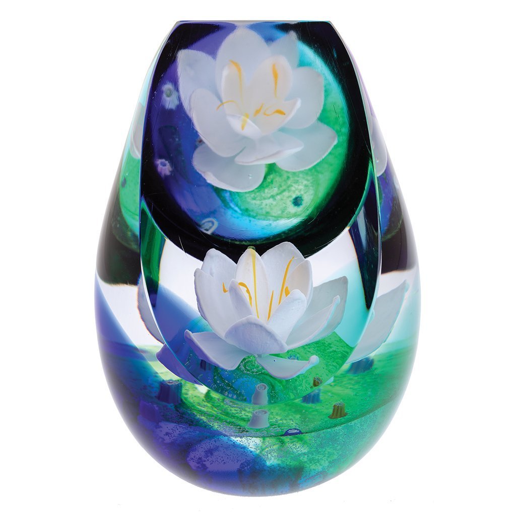 Caithness Water Lily -Nymphaea | Limited Edition-Paperweights-Goviers