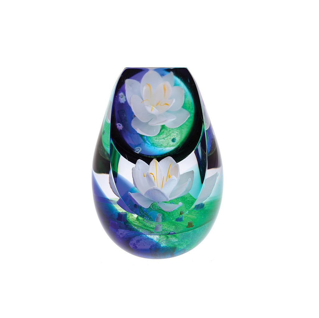 Caithness Water Lily -Nymphaea | Limited Edition-Paperweights-Goviers