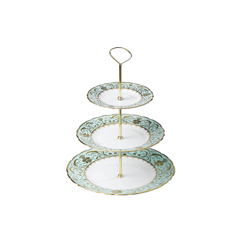 Royal Crown Derby Darley Abbey3 Tier Cake Stand