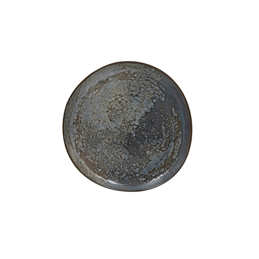 Gural Dark Moon Pebble Coupe Plate 20cm