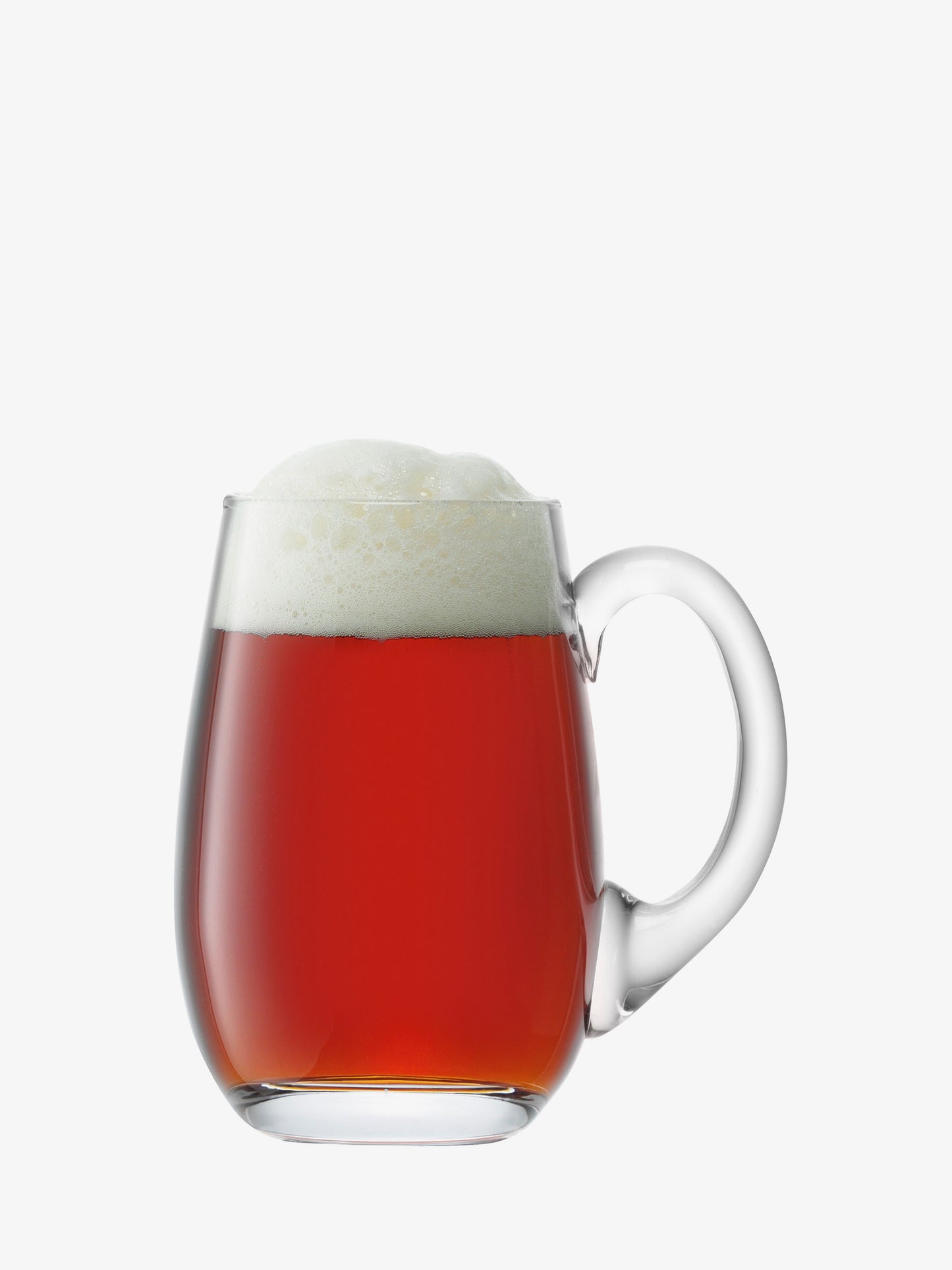 LSA Glass Bar Beer Tankard Curved 750ml
