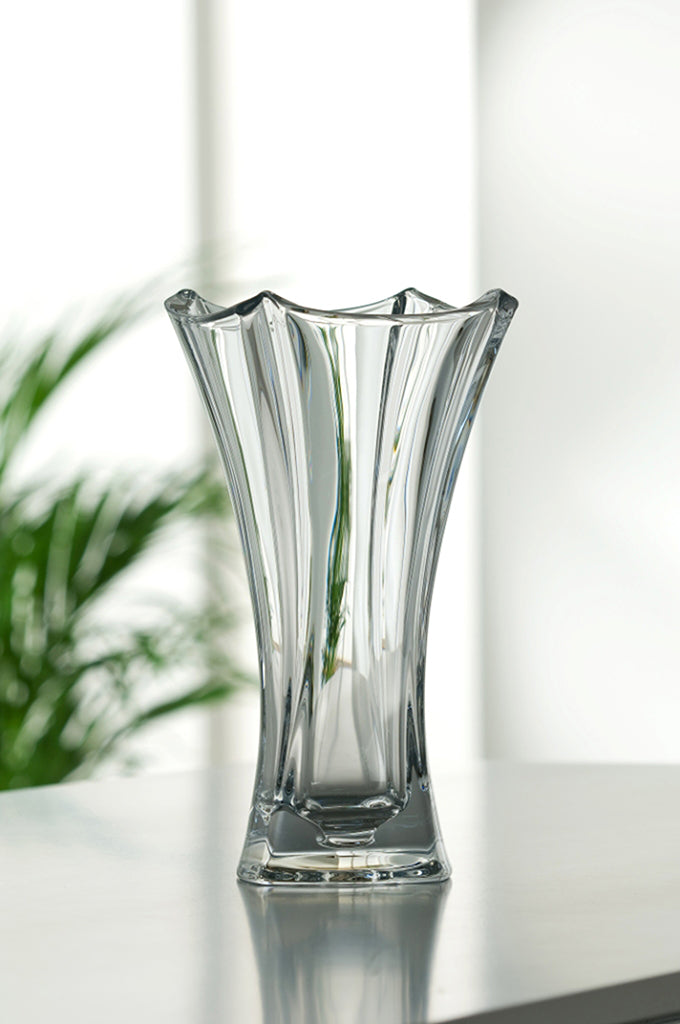 Galway Crystal Dune 12" Waisted Vase
