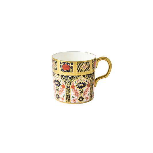 Royal Crown Derby Old Imari Solid Gold Band Coffee Cup 85ml