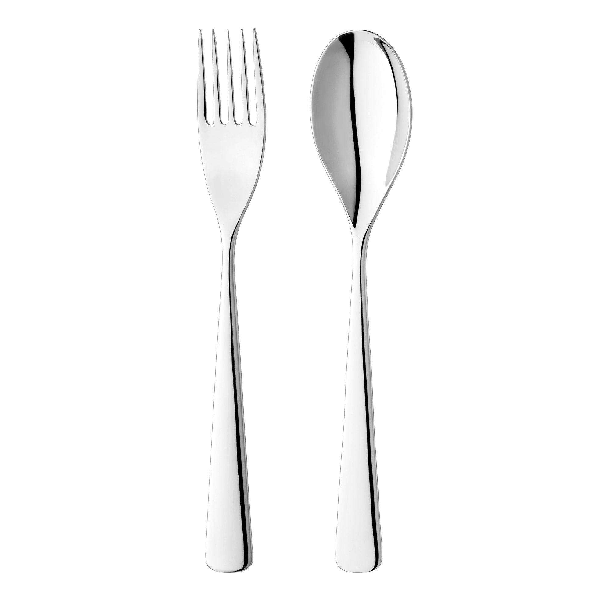 Studio William Karri Mirror 2 Piece Serving Fork & Spoon Set