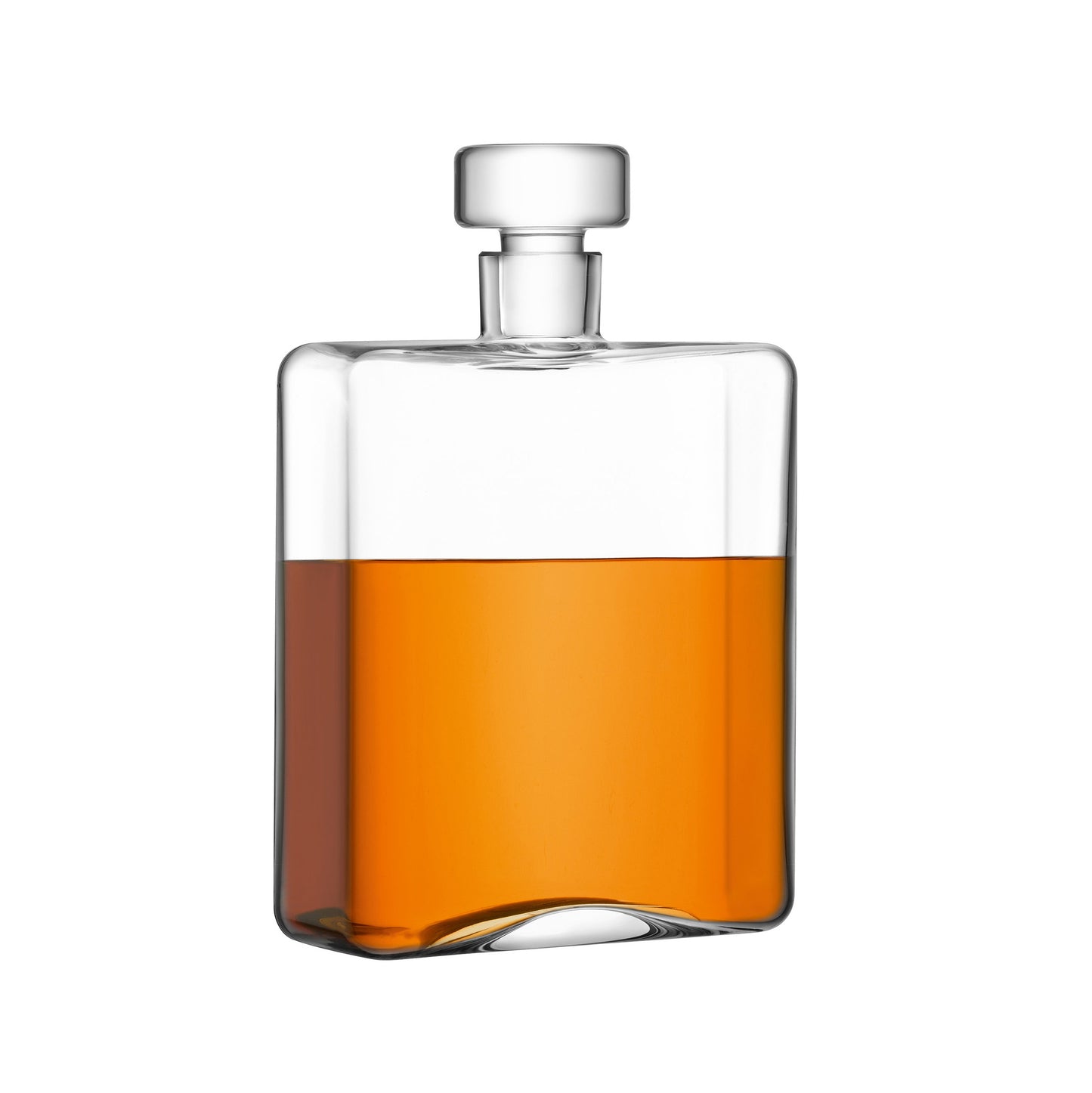 LSA Glass Cask Whisky Oblong Decanter 1L