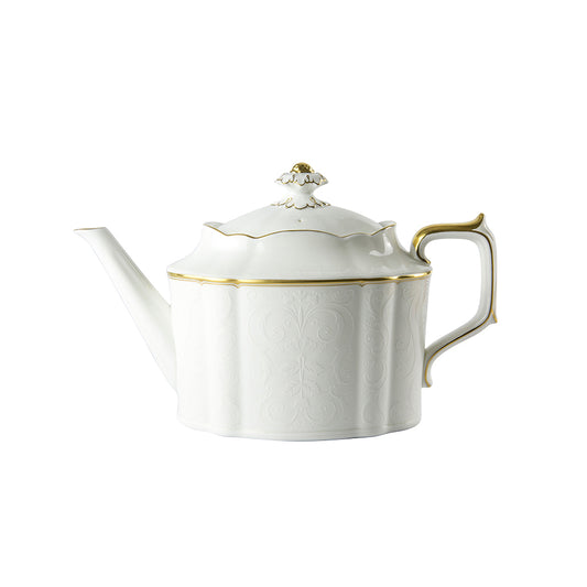 Royal Crown Derby Darley Abbey Pure Gold Teapot 1.65L