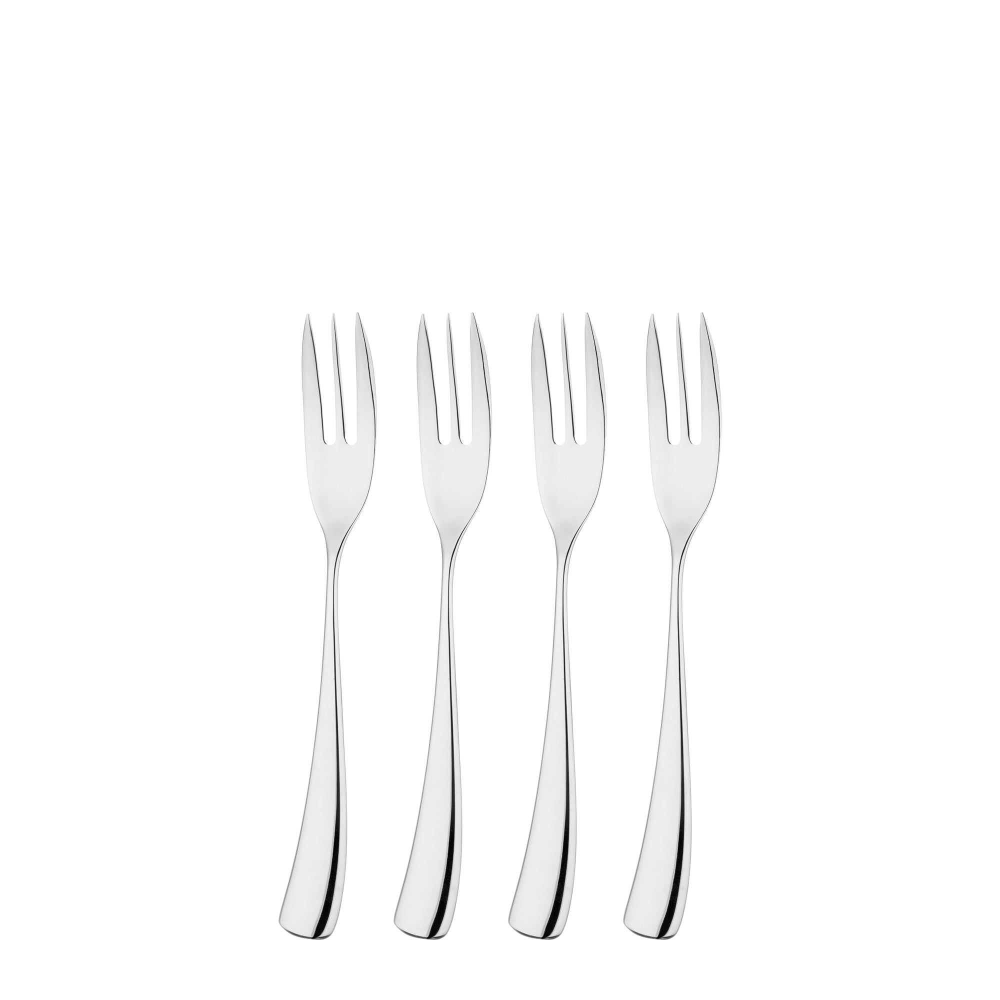 Studio William Larch Mirror 4 Piece Pastry Fork Set