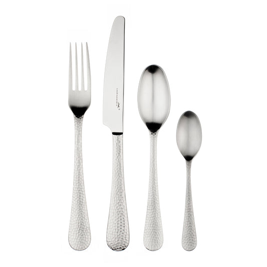 Charingworth Planish Satin 16 Piece Cutlery Set