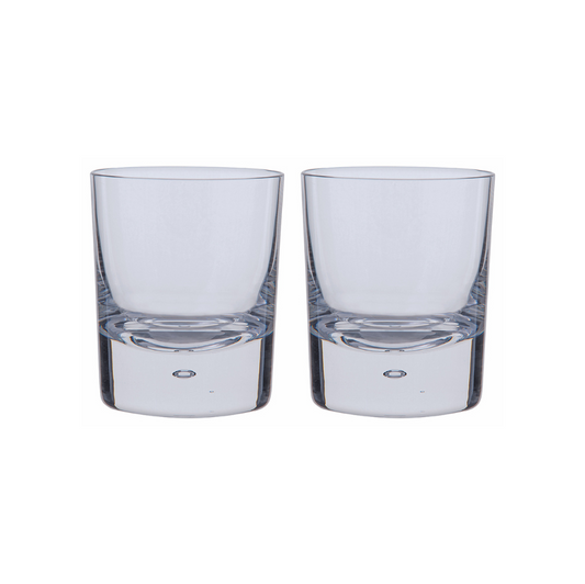 Dartington Crystal Exmoor Double Old Fashioned Tumbler Pair